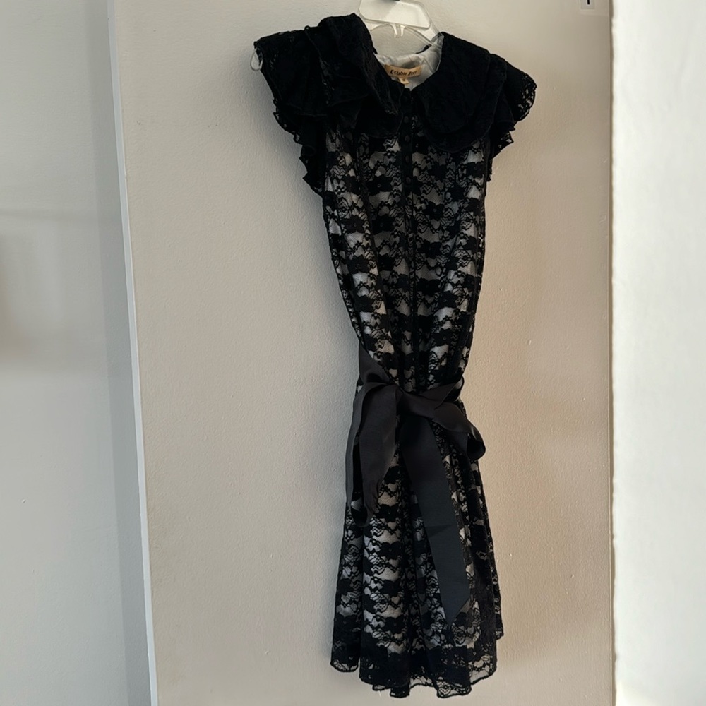 Lacy black dress